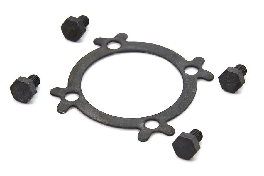 Colony Linkert Air Cleaner Mount Screw and Lock Kit for Harley Davidson EL & FL Models by Colony