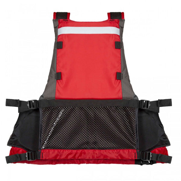 Airhead Yukon Epic Paddle Vest XS, Carbon / Deep Red – Personal Watercraft Safety Gear