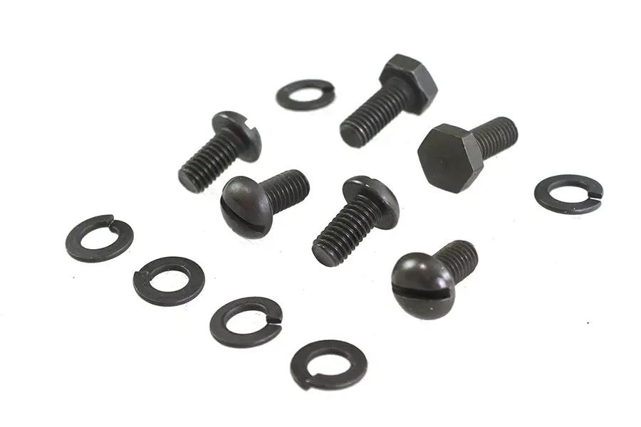 Colony Parkerized Distributor Screws for Harley Davidson EL and FL Models by Colony