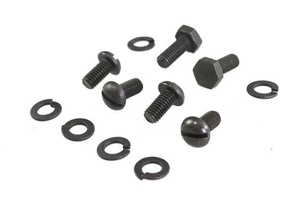 Colony Parkerized Distributor Screws for Harley Davidson EL and FL Models by Colony
