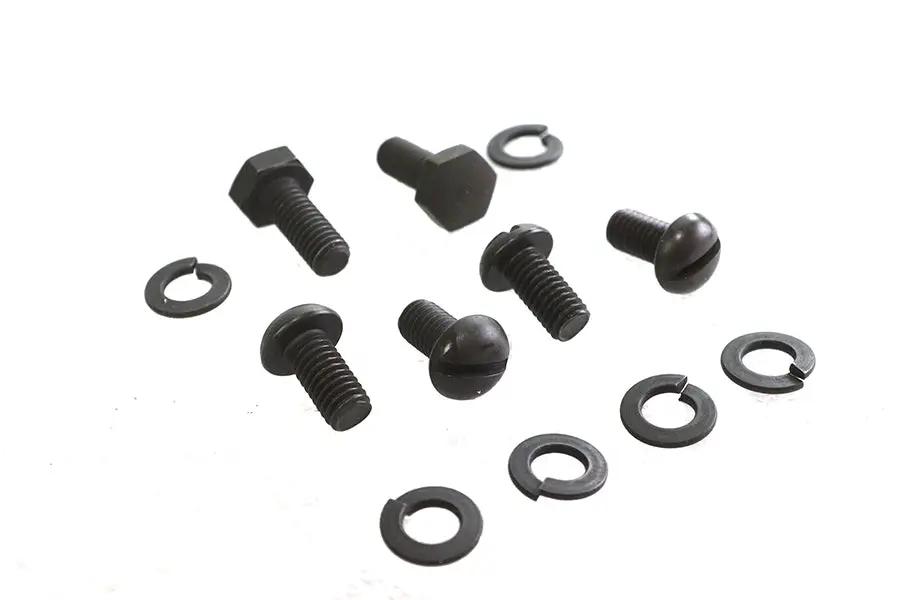 Colony Parkerized Distributor Screws for Harley Davidson EL and FL Models by Colony