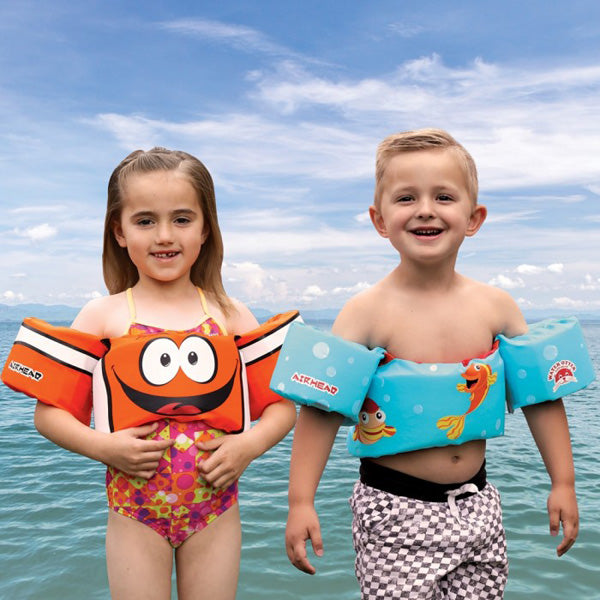 AIRHEAD Water Otter Classic Child Life Vest with Clownfish Design - Safe and Comfortable Fit for Kids