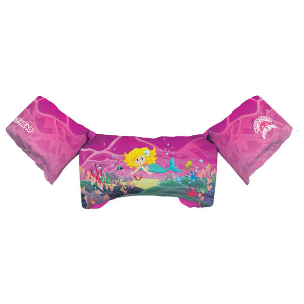 AIRHEAD Water Otter Elite Child Life Vest with Mermaid Design - Comfortable & Secure Fit