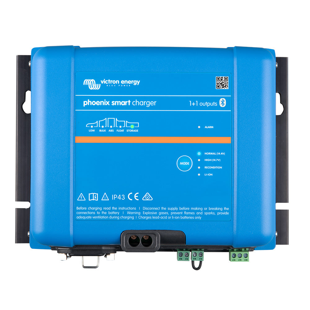 Victron Energy Phoenix Smart IP43 Charger 24/25 (1+1) 120-240VAC with Bluetooth Monitoring