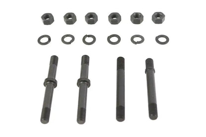 Colony Parkerized Sprocket Cover Stud Nut Kit for Harley Davidson G Models by Colony