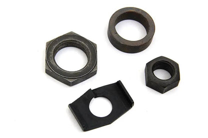Colony Parkerized Rear Axle Nut and Lock Kit for Harley Davidson WL (1941-1950) by Colony