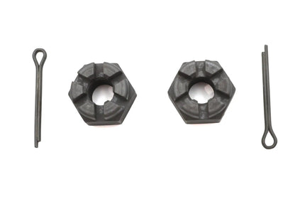 Colony Parkerized Front Axle Nut Kit for Harley Davidson WL 1937-1946 by Colony