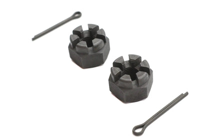 Colony Parkerized Front Axle Nut Kit for Harley Davidson WL 1937-1946 by Colony