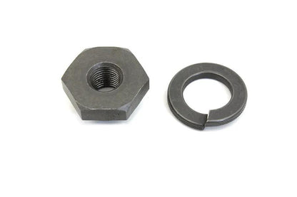 Colony Parkerized Seat Post Rod Lock Nut and Lock Washer for Harley Davidson EL & FL Models by Colony