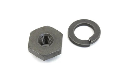 Colony Parkerized Seat Post Rod Lock Nut and Lock Washer for Harley Davidson EL & FL Models by Colony