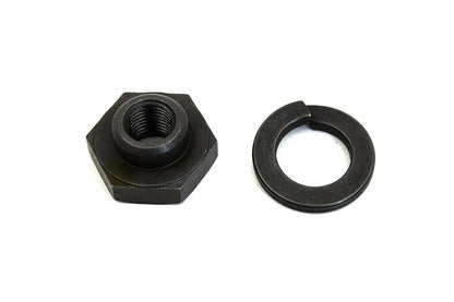 Colony Parkerized Seat Post Rod Lock Nut and Lock Washer for Harley Davidson EL & FL Models by Colony
