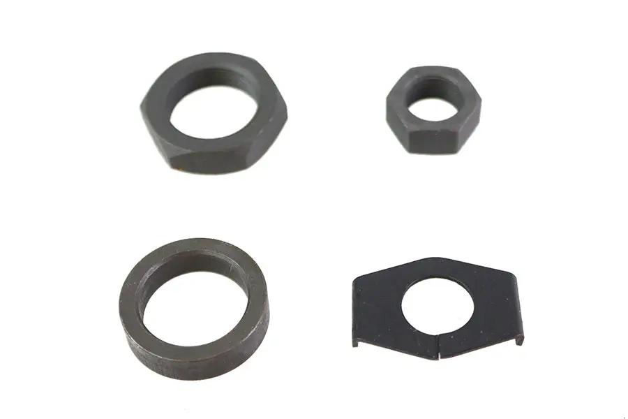 Colony Parkerized Rear Axle Nut and Lock Kit for Harley Davidson 1936-1945 Big Twin Models by Colony
