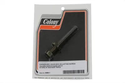 Colony Parkerized Transmission Adjuster Screw for Harley Davidson Side Valve Models by Colony