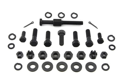 Colony Transmission Mount Kit Parkerized for Harley Davidson EL & UL 1936-1941 by Colony