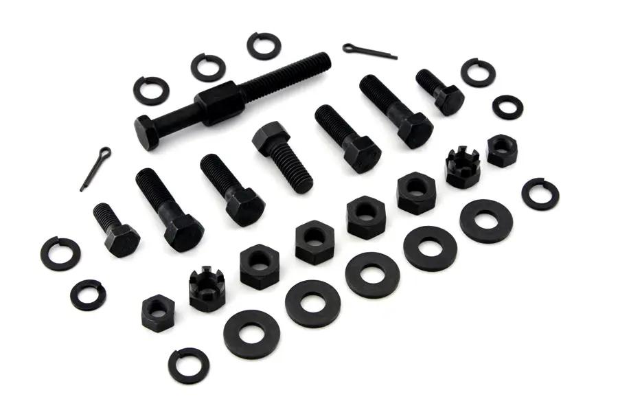 Colony Transmission Mount Kit Parkerized for Harley Davidson EL & UL 1936-1941 by Colony