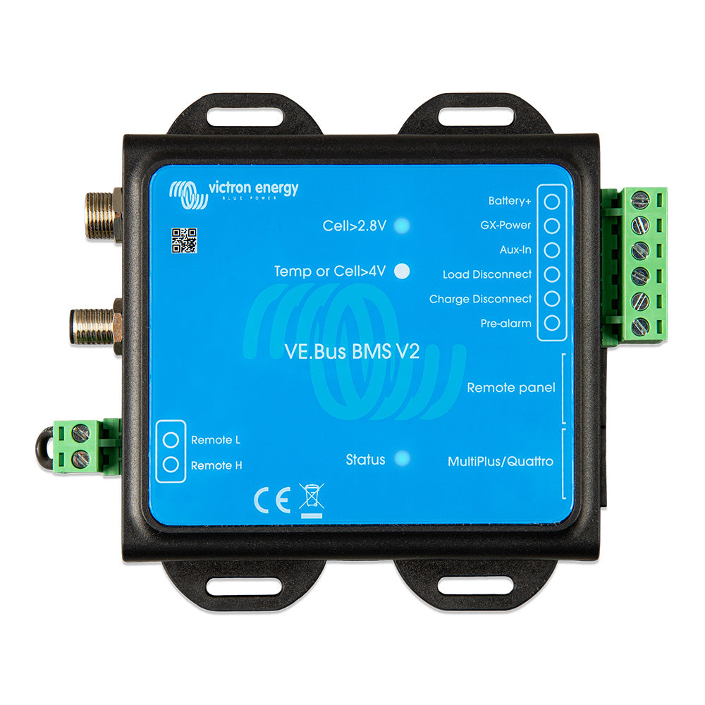 Victron VE.Bus BMS V2 for 12-48V Lithium Batteries - Compatible with All VE.Bus and GX Devices