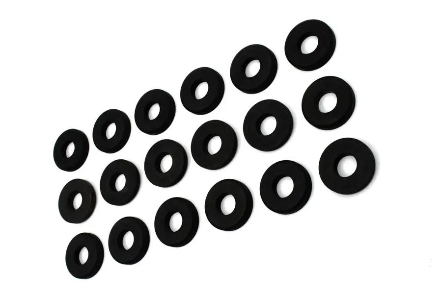 Colony Flathead Headbolt Washer Kit Parkerized for Harley Davidson WL Models by Colony