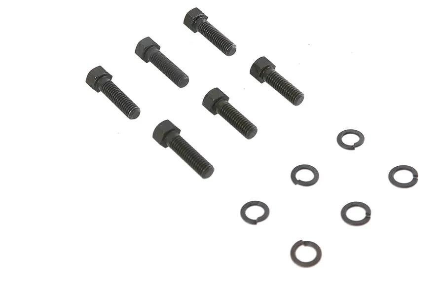 Colony Rocker Box Mount Kit Parkerized for Harley Davidson EL and FL Models by Colony