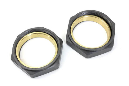 V-Twin Parkerized Intake Manifold Nut and Seal Kit for Harley Davidson VL and UL (Set of 2) by V-Twin