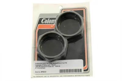 Colony Parkerized Intake Manifold Nut Set for Harley Davidson VL and UL (1930-1939) by Colony