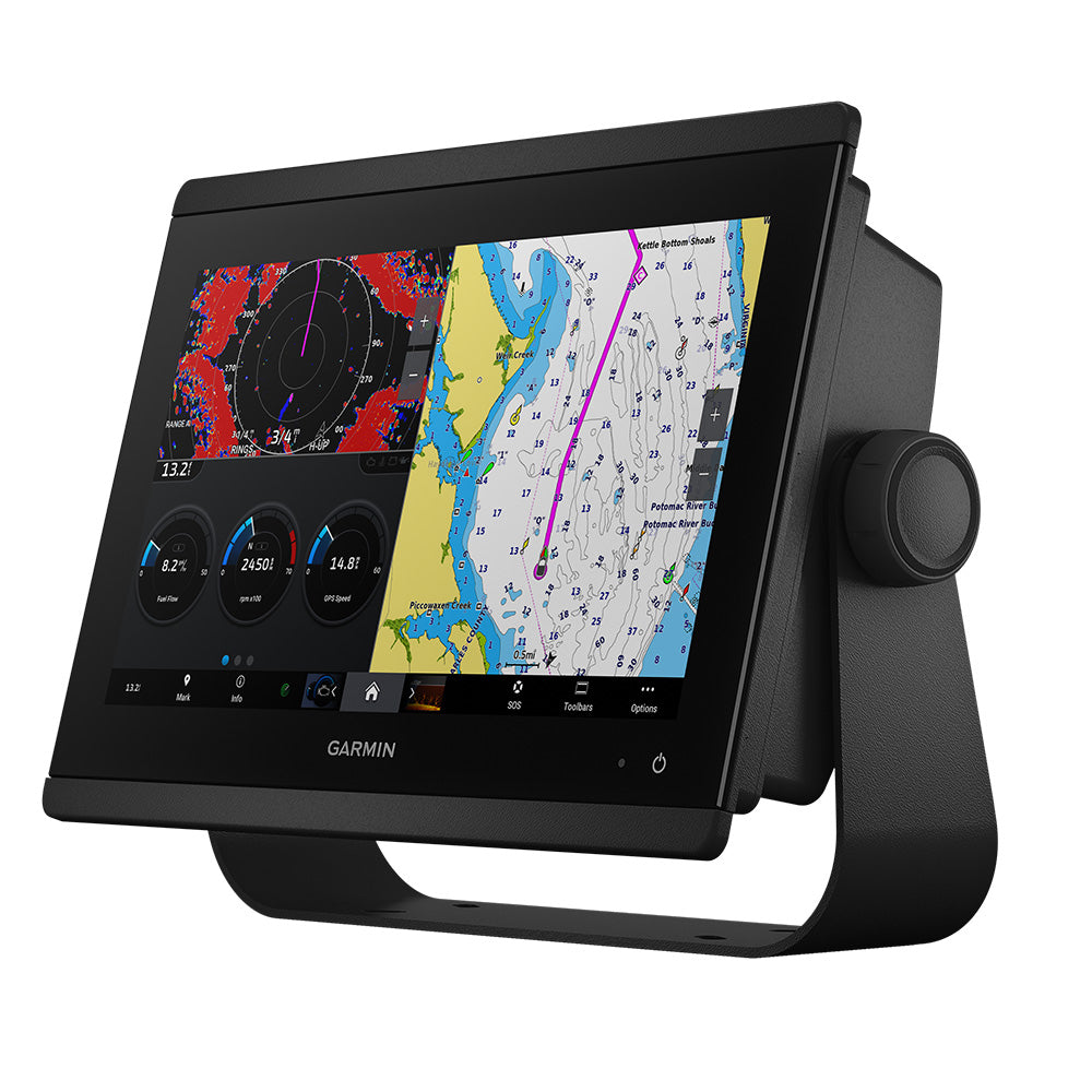 Garmin GPSMAP 8612 Chartplotter GN+ with 12-Inch Full HD Touchscreen and Built-In Maps