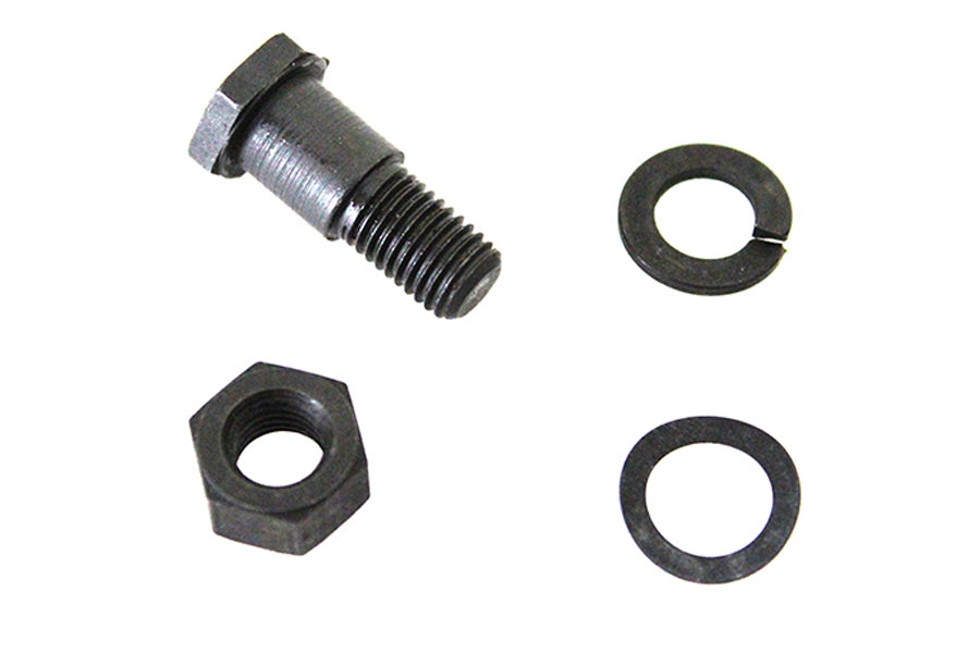 Colony Parkerized Tank Hand Shifter Rod End Bolt Kit for Harley Davidson EL and FL Models