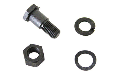 Colony Parkerized Tank Hand Shifter Rod End Bolt Kit for Harley Davidson EL and FL Models