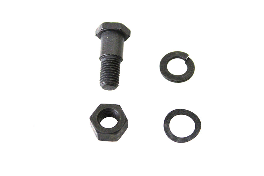 Colony Parkerized Tank Hand Shifter Rod End Bolt Kit for Harley Davidson EL and FL Models