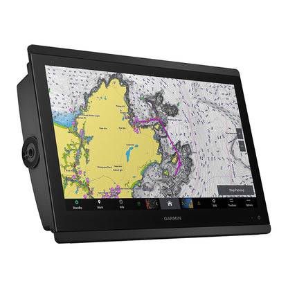 Garmin GPSMAP 8616 Chartplotter GN+ with 16-Inch Full HD Touchscreen and Built-in Charts