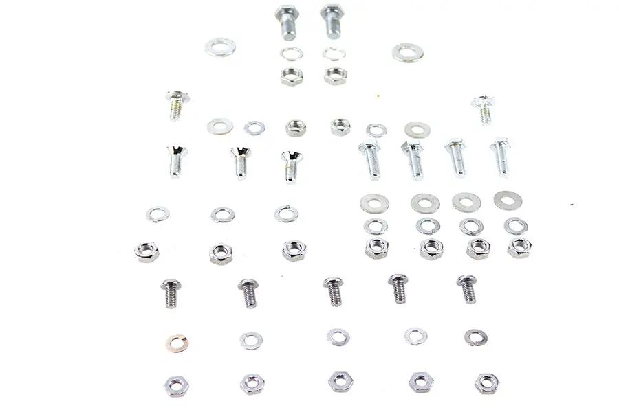 Colony Rear Fender Chrome Mounting Kit for Harley Davidson UL (1937-1946) by Colony