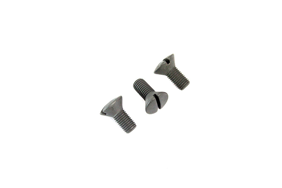 Colony Parkerized Oval Head Screw Kit for Harley Davidson EL and FL Models