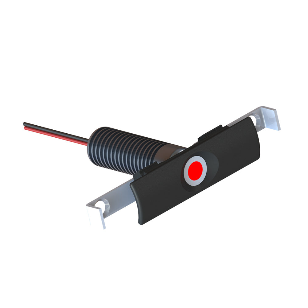 TACO Marine Rub Rail Mounted LED Navigation Light Set for SuproFlex – Red and Green LEDs