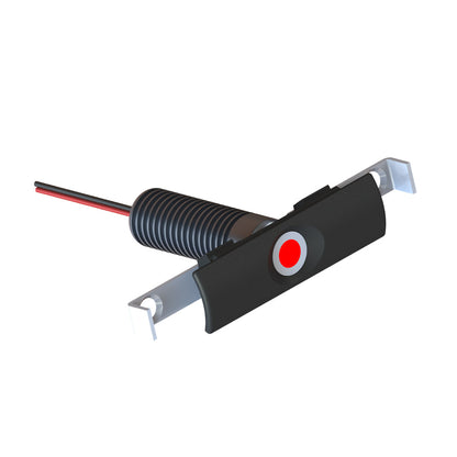 TACO Marine Rub Rail Mounted LED Navigation Light Set for SuproFlex – Red and Green LEDs