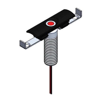 TACO Marine Rub Rail Mounted LED Navigation Light Set for SuproFlex – Red and Green LEDs