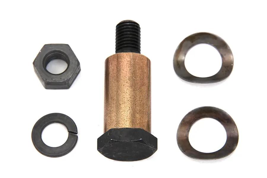 Colony Parkerized Tank Hand Shifter Lever Stud Kit for Harley Davidson EL & UL (1937-1942) by Colony