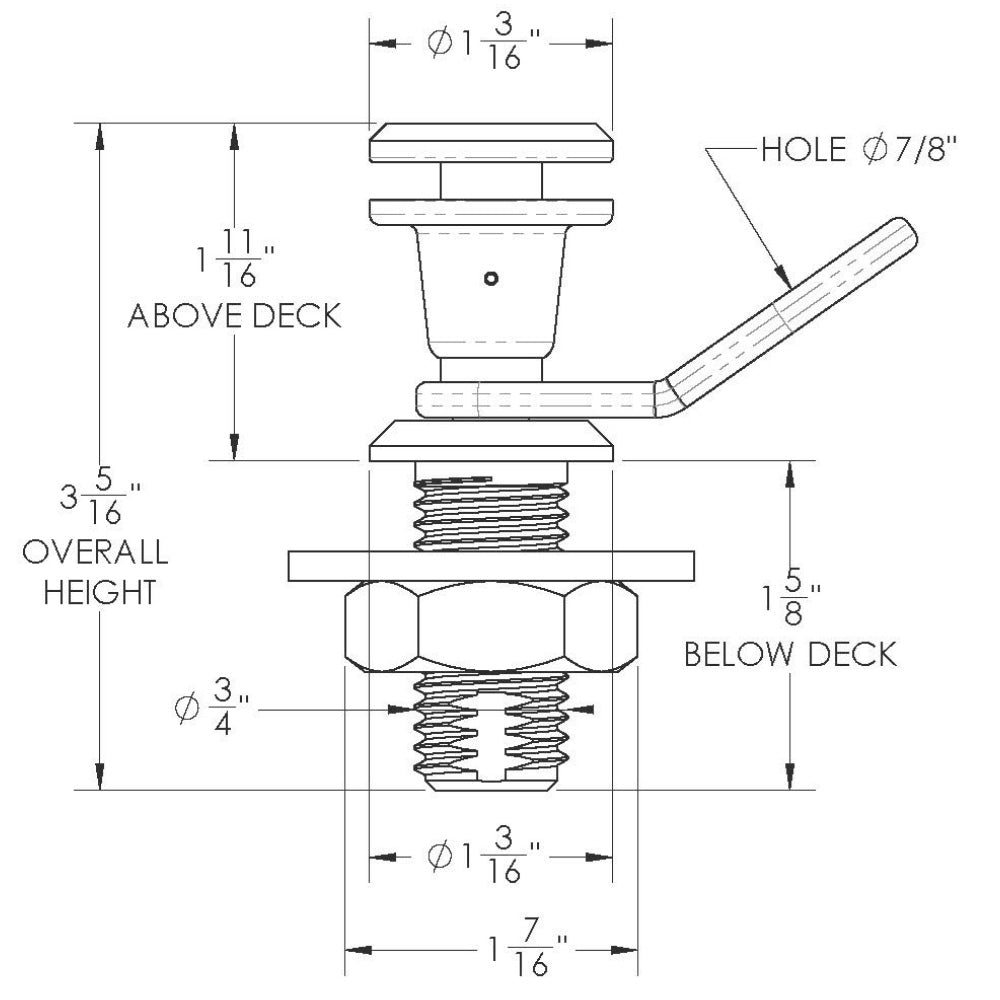 TACO Marine Quick Release Fender Lock Kit F16-0200-1 for Dockside Safety and Convenience