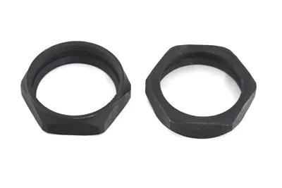 V-Twin Parkerized Manifold Nuts for Harley Davidson FL 1940-1949 by V-Twin