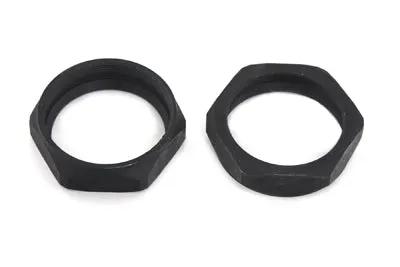 Colony Parkerized Manifold Nuts for Harley Davidson FL (1941-1950) by Colony