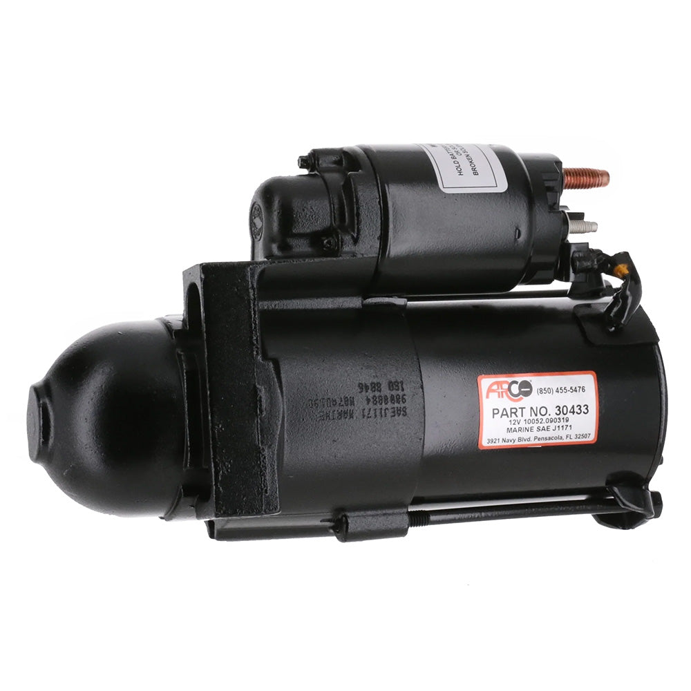 ARCO Marine Standard Duty Inboard Starter with Gear Reduction - Reliable Marine Engine Start
