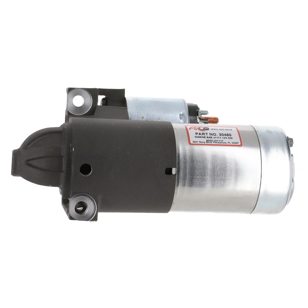 ARCO Marine Inboard Starter with 12-3/4 Inch Flywheel and Gear Reduction for Marine Engines
