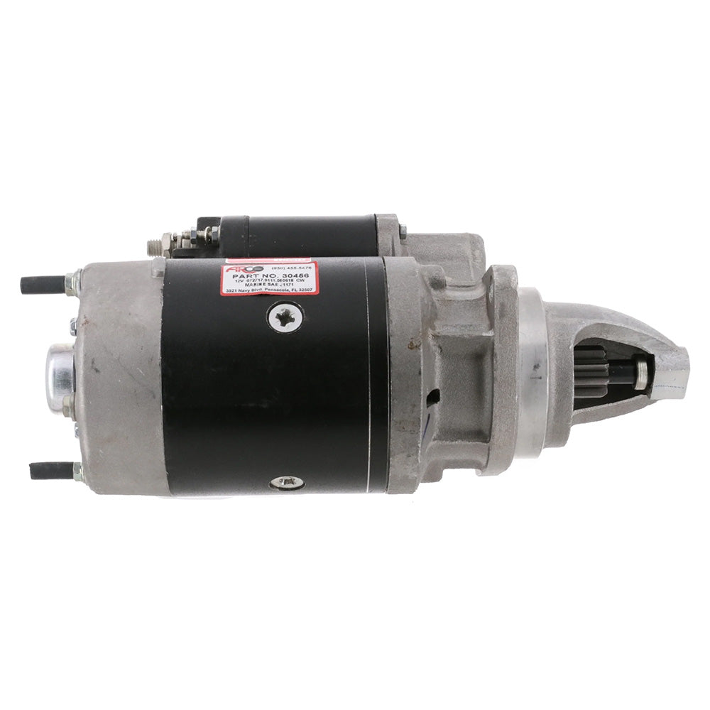 ARCO Marine Top Mount Inboard Starter - Clockwise Rotation for Marine Engines