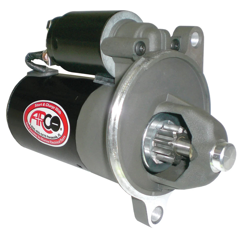ARCO Marine High-Performance Inboard Starter with Gear Reduction and Permanent Magnet for Late Model Ford Engines