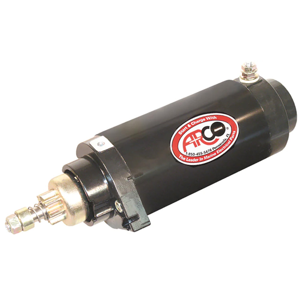 ARCO Marine Mercury/Mariner Outboard Starter - 8 Tooth for 100-125 HP Inline 4-Cylinder and 80 HP Jet Engines
