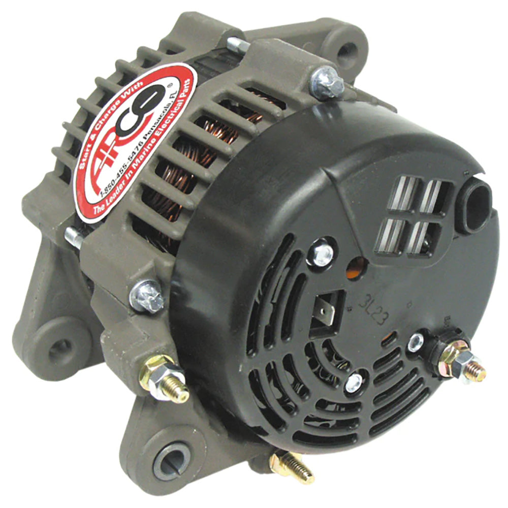 ARCO Marine Premium Replacement Alternator with 50mm Multi-Groove Pulley for Mercruiser 4.3L-6.2L Engines
