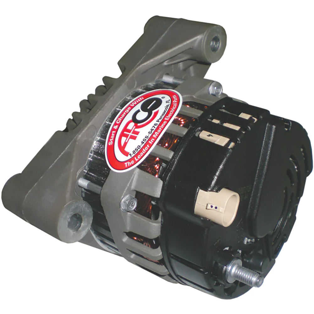 ARCO Marine Premium Replacement Inboard Alternator with 55mm Multi-Groove Pulley - 12V 65A for Volvo Penta