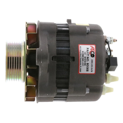 ARCO Marine Premium Replacement Alternator with Multi-Groove Pulley - 12V 55A for Mercruiser