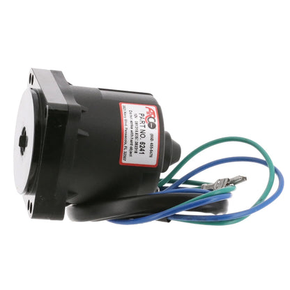 ARCO Marine Johnson/Evinrude Tilt Trim Motor Part 6241 - 2-Wire, 4-Bolt Mount, Flat Blade Shaft for Outboard Boats