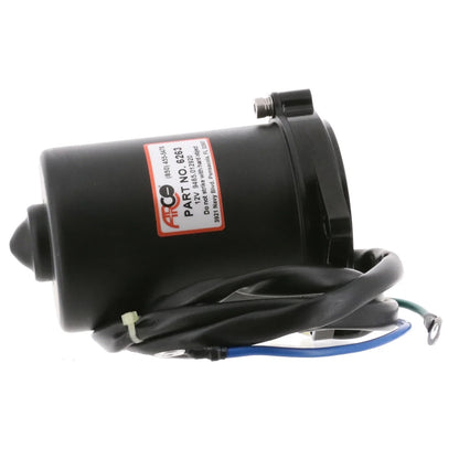 ARCO Marine Replacement Outboard Tilt Trim Motor for Yamaha - 2-Wire, 3-Bolt Mount, Flat Blade Shaft
