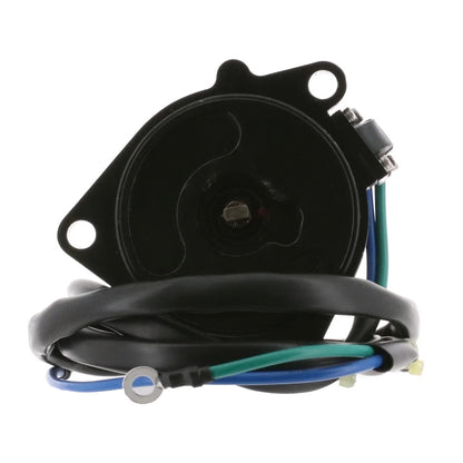 ARCO Marine Replacement Outboard Tilt Trim Motor for Yamaha - 2-Wire, 3-Bolt Mount, Flat Blade Shaft