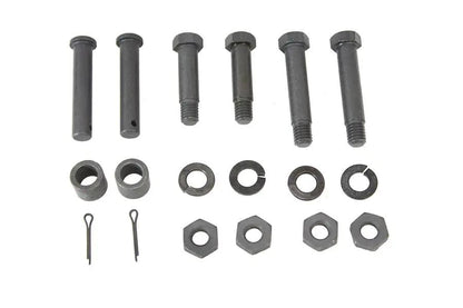 Colony Parkerized Footboard Hinge Bolt Kit for Harley Davidson EL & FL Models by Colony